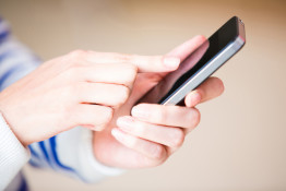 Sending a text message